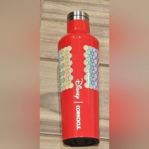 Disney Epcot LARGE Corkcicle Red Water Bottle